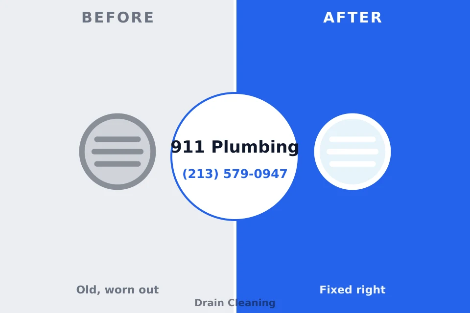 Before and after: plumbing repair La Huerta, NM